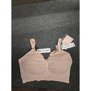 NWT KINDRED BRAVELY Sublime Hands Free Pumping Nursing Bra Pink Heather Small
